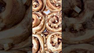 Apple Crumble Cinnamon Rolls  Barbara Atewe cinnamonrolls applecrumble fallbaking [upl. by Sierra]