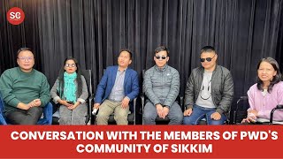 Conversation with the members of PWDS of Sikkim [upl. by Schweitzer]