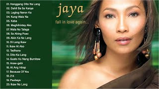 Jaya Tagalog Love Songs  Jaya Best Songs Nonstop Collection  Jaya Full Album 2024 [upl. by Ahsirk128]