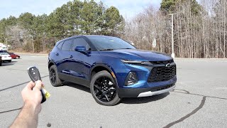 2022 Chevrolet Blazer 2LT Start Up Test Drive POV Walkaround and Review [upl. by Miko]