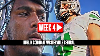 HS Football Dublin Scioto at Westerville Central 91914 [upl. by Crandale]