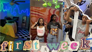 Sophmore Szn  First Week of College Vlog Part One  USC Upstate  fdoc decorating etc [upl. by Hinze]