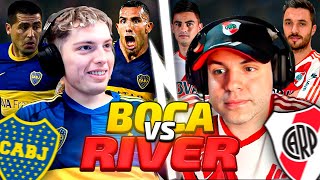 DAVOO XENEIZE VS FEDE RUBI  ADIVINAR RESULTADOS BOCA vs RIVER [upl. by Dedra]