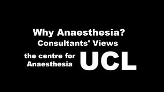 Why Anaesthesia Consultants Views [upl. by Ytirev]