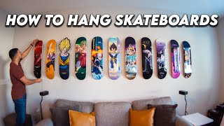 How To Hang a Skateboard On a Wall [upl. by Fuld189]