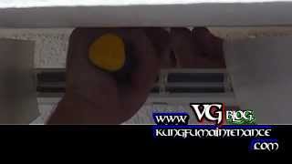 How To Fix Loose Vertical Blinds  Brackets Falling Off The Wall [upl. by Colwell]