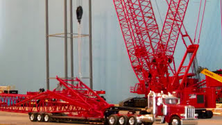 Manitowoc 4100 Tower Crane Assembly [upl. by Fidelia]