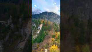 Bavarian Alps from Neuschwanstein Castle  Autumn 🍂 in Germany  Visit Germany 🇩🇪 [upl. by Inaj131]