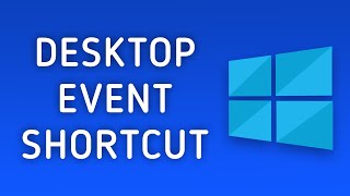 How to Create Shortcut for Event Viewer on Windows 10 Desktop [upl. by Tayyebeb]