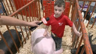 Throwback to the 2022 Kentucky State Fair  Keith Learns How to Properly Show A Pig [upl. by Mallina]