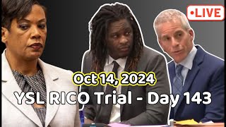 Live Streaming YSL Rico Trial  Day 143 ysltrial youngthug [upl. by Margery106]