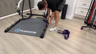 FLEXICON HOME GYM Quick Full Body Workout  2 people [upl. by Sirref]