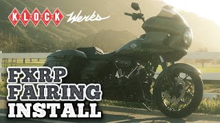 M8 Road King FXRP Fairing Install amp 3k Mile Review  2LaneLife quotFXR Kingquot Build [upl. by Lucina975]