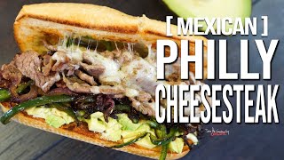 Mexican Philly Cheesesteak  SAM THE COOKING GUY [upl. by Adley74]