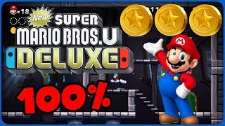 4G Swaying Ghost House ❤️ New Super Mario Bros U Deluxe ❤️ 100 All Star Coins [upl. by Cohlette]