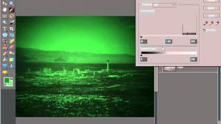 Night Vision Effect in Photoshop Elements [upl. by Alexandra]