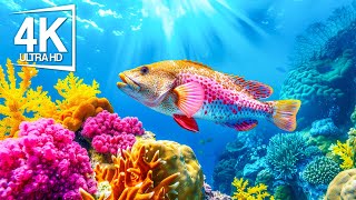 The Best 4K ULTRA HD Aquarium  Stunning Footage of Rare amp Colorful Sea Life [upl. by Guise157]