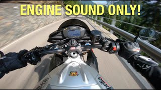 Giovo Pass  Aprilia Tuono V4 Factory BRUTAL Sound  100 Stock RAW Onboard [upl. by Aiynot]