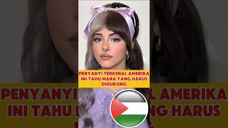 Penyanyi terkenal amerika dukung Palestina info infodunia faktadunia faktaunik melaniemartinez [upl. by Pentheam985]