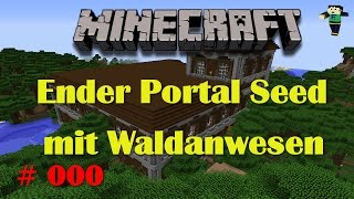 Minecraft Seed 111 mit Waldanwesen [upl. by Holder]