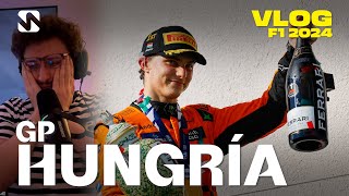 GP Hungría F1 2024  McLaren fastidia la victoria de Piastri  El vlog postcarrera [upl. by Ramraj]