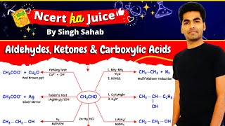 Aldehydes Ketones amp Carboxylic Acids  NCERT ka Juice  best Notes Class 12 Organic Chemistry [upl. by Eirene]