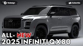 2025 INFINITI QX80 Unveiled  What Set It Apart From The Other [upl. by Ydur]