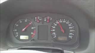 VW Golf IV 16 16V 105PS 0150 kmh Acceleration [upl. by Tallu]