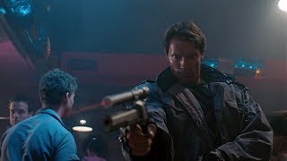 Kyle Reese vs T800 Technoir  The Terminator Open Matte Remastered [upl. by Ithnan809]