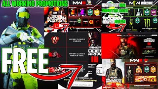 How to get ALL PROMOTION CODES  RARE OPERATORS in MW3Warzone [upl. by Roxanna]