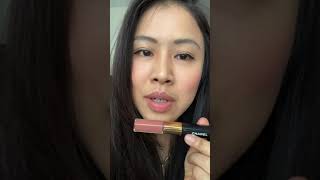 CHANEL Le Rouge Duo Ultra Tenue lipstick  166 Timeless Beige Long wear lipstick [upl. by Bushore]