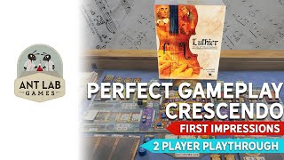 Luthier Board Game  Playthrough  Preview [upl. by Pul]