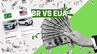 Qual é a diferença de preço entre carros nos EUA e no Brasil Descubra agora [upl. by Lebazi]