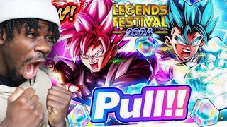 8K CRYSTAL SUMMONS 2024 LEGENDS FESTIVAL AND IT WAS WORTH IT Dragon Ball Legends [upl. by Circosta]