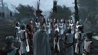 Assassins Creed 1  Altair vs Army of Templars 4K HD [upl. by Dviad]