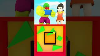 Hulk vs Squid Game Doll Epic Puzzle Challenge in Roblox 3D [upl. by Eeima]