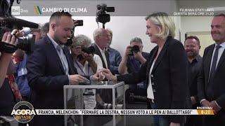 Francia al voto Le Pen al 331  Agorà Estate 01072024 [upl. by Vaish]