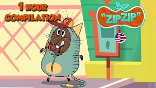 Well cleaned  Zip Zip English  Full Episodes  1H  S1  Cartoons for kids [upl. by Kristof880]