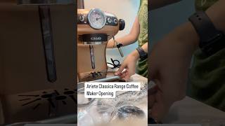 Unboxing Ariete Classica Range Coffee Maker unboxing coffee coffeemachines [upl. by Hekking]