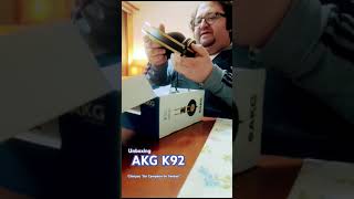 AKG K92 UNBOXING [upl. by Westmoreland22]