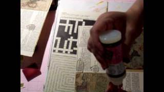 Tip for Tim Holtz Acrylic Fragments [upl. by Ahsener]