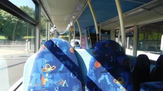 Transdev Harrogate Volvo B7TL Gemini 404 YJ04 LYP Route Vamooz Meadowhall [upl. by Ewer47]