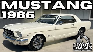 1965 Mustang Coupe SOLD at Coyote Classics [upl. by Anewor707]