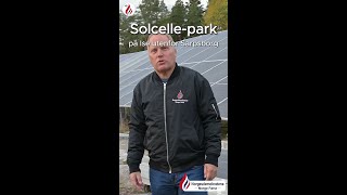 Solcellepark og planlagte vindmøller utenfor Sarpsborg [upl. by Eicyal942]