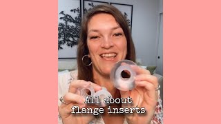 All about breast pump flange inserts [upl. by Nnylyar]