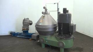 Used GEA Westfalia SC7036777 Desludger Disc Centrifuge  stock  42904006 [upl. by Nandor]