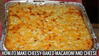 Baked Macaroni amp Cheese  Easy Original Recipe [upl. by Desmund]