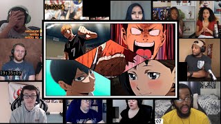 The Second Day  Haikyuu To The Top Season 4 Episode 13 Reaction Mashup [upl. by Reyna]