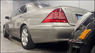 Pewter Metallic 2005 Mercedes S500 4Matic Cold Start 09152024 [upl. by Enilorac114]