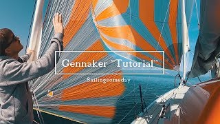 GennakerTutorial mit Furler Bente 24 Sailingsomeday [upl. by Mudenihc]